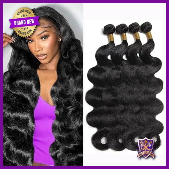 Body Wave Human Hair Extensions 16-22 Inch Brazilian Virgin Hair Bundles main image 4